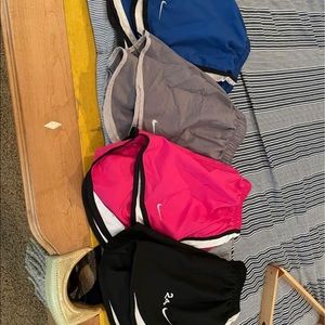 4 pairs of Nike shorts